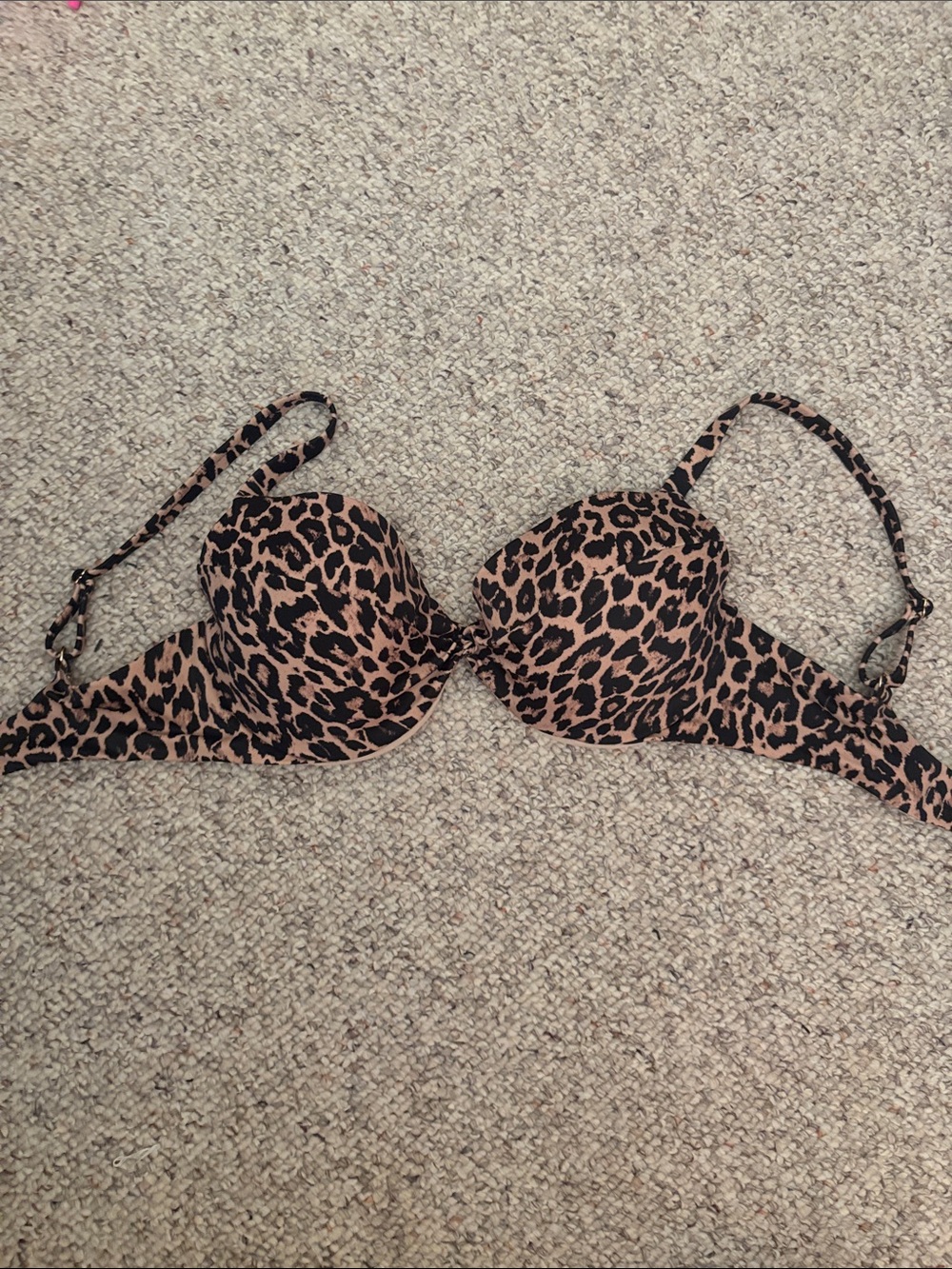 Leopard Print Push Victoria Secret Bikini Top